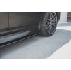 Maxton Design difuzory pod boční prahy ver.2 pro BMW řada 5 F10- F11, carbon-Look