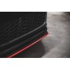 Maxton Design spoiler pod přední nárazník pro Volkswagen Golf GTI TCR Mk7 Facelift, červený lesklý plast ABS