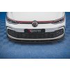 Maxton Design spoiler pod přední nárazník pro Volkswagen Golf GTI Mk8, carbon-Look