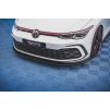Maxton Design spoiler pod přední nárazník pro Volkswagen Golf GTI Mk8, carbon-Look