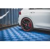 Maxton Design boční difuzory pod zadní nárazník pro Volkswagen Golf GTI Mk8, černý lesklý plast ABS