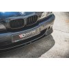 Maxton Design spoiler pod přední nárazník s nástavci nárazníku pro BMW M5 E39, černý lesklý plast ABS