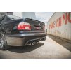Maxton Design vložka zadního nárazníku pro BMW M5 E39, černý lesklý plast ABS