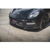 Maxton Design spoiler pod přední nárazník ver.2 pro Porsche Panamera 970 Facelift 2013-2016, černý lesklý plast ABS