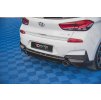 Maxton Design vložka zadního nárazníku ver.3 pro Hyundai i30 N Mk3, černý lesklý plast ABS