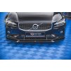 Maxton Design spoiler pod přední nárazník pro Volvo S60 Mk3, černý lesklý plast ABS