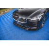Maxton Design spoiler pod přední nárazník pro Volvo S60 Mk3, černý lesklý plast ABS