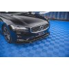 Maxton Design spoiler pod přední nárazník pro Volvo S60 Mk3, černý lesklý plast ABS