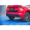 Maxton Design vložka zadního nárazníku pro Škoda Kamiq, carbon-Look
