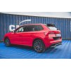 Maxton Design boční difuzory pod zadní nárazník pro Škoda Kamiq, černý lesklý plast ABS