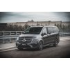 Maxton Design spoiler pod přední nárazník pro Mercedes třída V W447F, carbon-Look, AMG-Line
