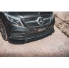 Maxton Design spoiler pod přední nárazník ver.4 pro Mercedes třída V W447F, carbon-Look, AMG-Line