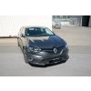 Maxton Design spoiler pod přední nárazník pro Renault Megane Mk4, černý lesklý plast ABS