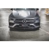 Maxton Design spoiler pod přední nárazník ver.2 pro Mercedes CLA C118/AMG 35, černý lesklý plast ABS