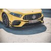 Maxton Design spoiler pod přední nárazník pro Mercedes třída A W177 45 AMG, carbon-Look