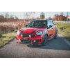 Maxton Design spoiler pod přední nárazník ver.2 pro Mini Countryman F60, carbon-Look