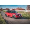 Maxton Design difuzory pod boční prahy pro Mini Countryman F60, černý lesklý plast ABS