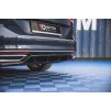 Maxton Design středový spoiler pod zadní nárazník s žebrováním pro Volkswagen Passat Mk8 (B8), carbon-Look