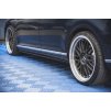 Maxton Design difuzory pod boční prahy pro Volkswagen Passat Mk8 (B8), černý lesklý plast ABS