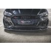 Maxton Design spoiler pod přední nárazník ver.2 pro Audi RS5 F5, carbon-Look, facelift