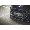 Maxton Design spoiler pod přední nárazník ver.2 pro Audi RS5 F5, carbon-Look, facelift