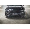 Maxton Design spoiler pod přední nárazník ver.2 pro Audi RS5 F5, carbon-Look, facelift