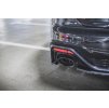 Maxton Design boční difuzory pod zadní nárazník pro Audi RS5 F5, černý lesklý plast ABS, facelift