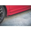 Maxton Design difuzory pod boční prahy pro Peugeot 308 Mk 2 GT, carbon-Look