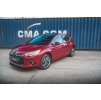 Maxton Design difuzory pod boční prahy pro Citroen Ds4, carbon-Look