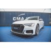Maxton Design spoiler pod přední nárazník ver.3 pro Audi A6 C8, carbon-Look, S-Line