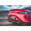 Maxton Design prodloužení spoileru pro Lexus LC, černý lesklý plast ABS