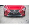 Maxton Design spoiler pod přední nárazník pro Lexus LC, carbon-Look