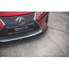 Maxton Design spoiler pod přední nárazník ver.2 pro Lexus LC, černý lesklý plast ABS