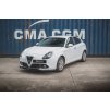 Maxton Design spoiler pod přední nárazník pro Alfa Romeo Giulietta Facelift, černý lesklý plast ABS