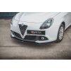 Maxton Design spoiler pod přední nárazník pro Alfa Romeo Giulietta Facelift, černý lesklý plast ABS