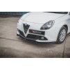 Maxton Design spoiler pod přední nárazník ver.2 pro Alfa Romeo Giulietta Facelift, černý lesklý plast ABS
