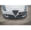 Maxton Design spoiler pod přední nárazník ver.2 pro Alfa Romeo Giulietta Facelift, černý lesklý plast ABS