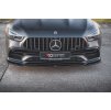 Maxton Design spoiler pod přední nárazník pro Mercedes AMG GT 4 -Door Coupe GT 53, černý lesklý plast ABS