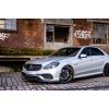 Maxton Design difuzory pod boční prahy pro Mercedes třída E W212 Facelift/Sedan/E63 AMG, černý lesklý plast ABS