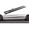 Maxton Design difuzory pod boční prahy pro Mercedes třída E W212 Facelift/Sedan/E63 AMG, černý lesklý plast ABS