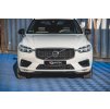 Maxton Design spoiler pod přední nárazník pro Volvo XC60 Mk 2, černý lesklý plast ABS