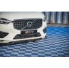 Maxton Design spoiler pod přední nárazník ver.2 pro Volvo XC60 Mk 2, černý lesklý plast ABS
