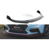 Maxton Design spoiler pod přední nárazník s křidélky ver.6 pro Hyundai i30 N Mk3, carbon-Look