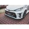 Maxton Design spoiler pod přední nárazník pro Toyota GR Yaris Mk4, černý lesklý plast ABS