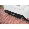 Maxton Design středový spoiler zadního nárazníku pro Toyota GR Yaris Mk3, černý lesklý plast ABS
