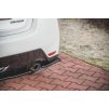 Maxton Design boční difuzory pod zadní nárazník ver.1 pro Toyota GR Yaris Mk3, černý lesklý plast ABS