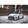 Maxton Design spoiler pod přední nárazník s křidélky ver.3 pro Toyota GR Yaris Mk3, černý lesklý plast ABS