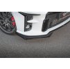 Maxton Design rohové spoilery pod přední nárazník pro Toyota GR Yaris Mk3, černý lesklý plast ABS
