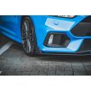 Maxton Design "Racing durability" spoiler pod přední nárazník ver.2 pro Ford Focus RS Mk3, plast ABS bez povrchové úpravy