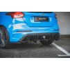 Maxton Design "Racing durability" boční difuzory pod zadní nárazník pro Ford Focus RS Mk3, plast ABS bez povrchové úpravy